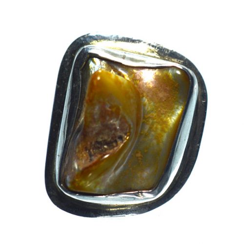 Ασημένιο  925 δαχτυλίδι με φίλντισι