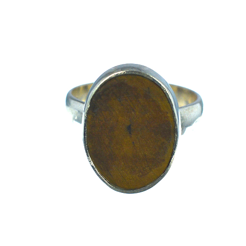 Ασημένιο 925 δαχτυλίδι με μάτι τίγρης