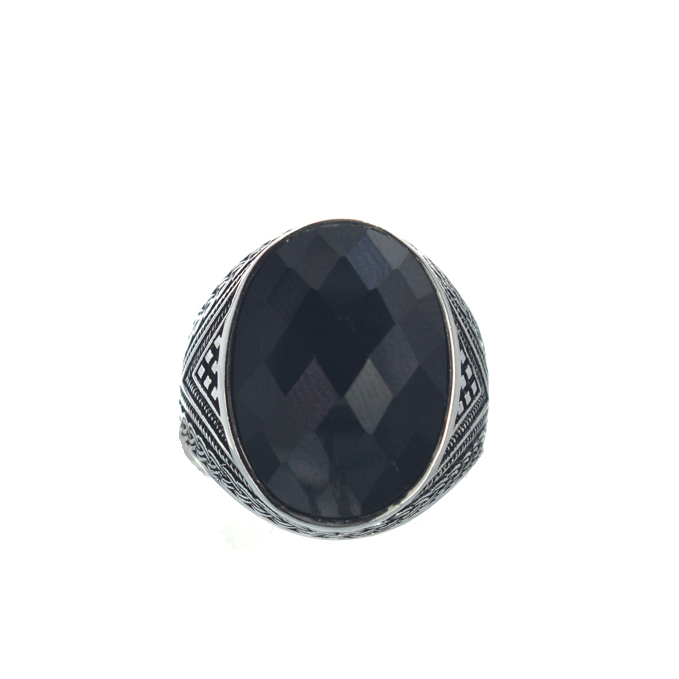 Ασημένιο 925 δαχτυλίδι με ζιργκόν