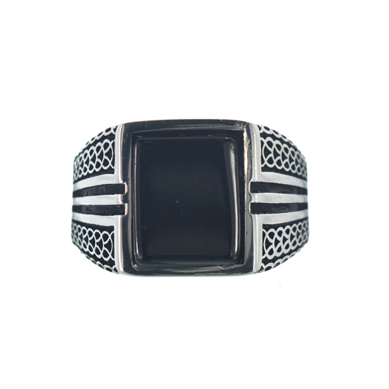 Ασημένιο 925 δαχτυλίδι με όνυχα