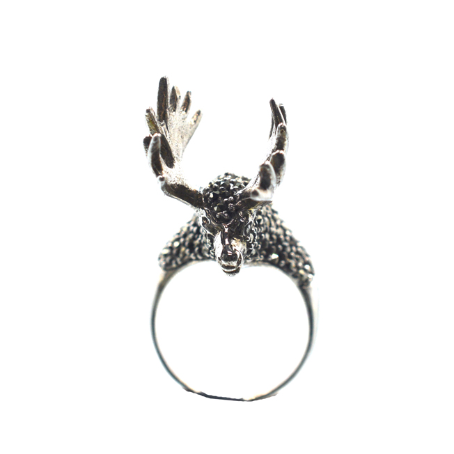 Παραδοσιακό γιαννιώτικο ασημένιο 925 μαρκασίτη δαχτυλίδι