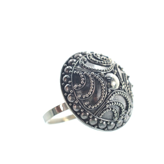 Ασημένιο 925 παραδοσιακό χειροποίητο δαχτυλίδι