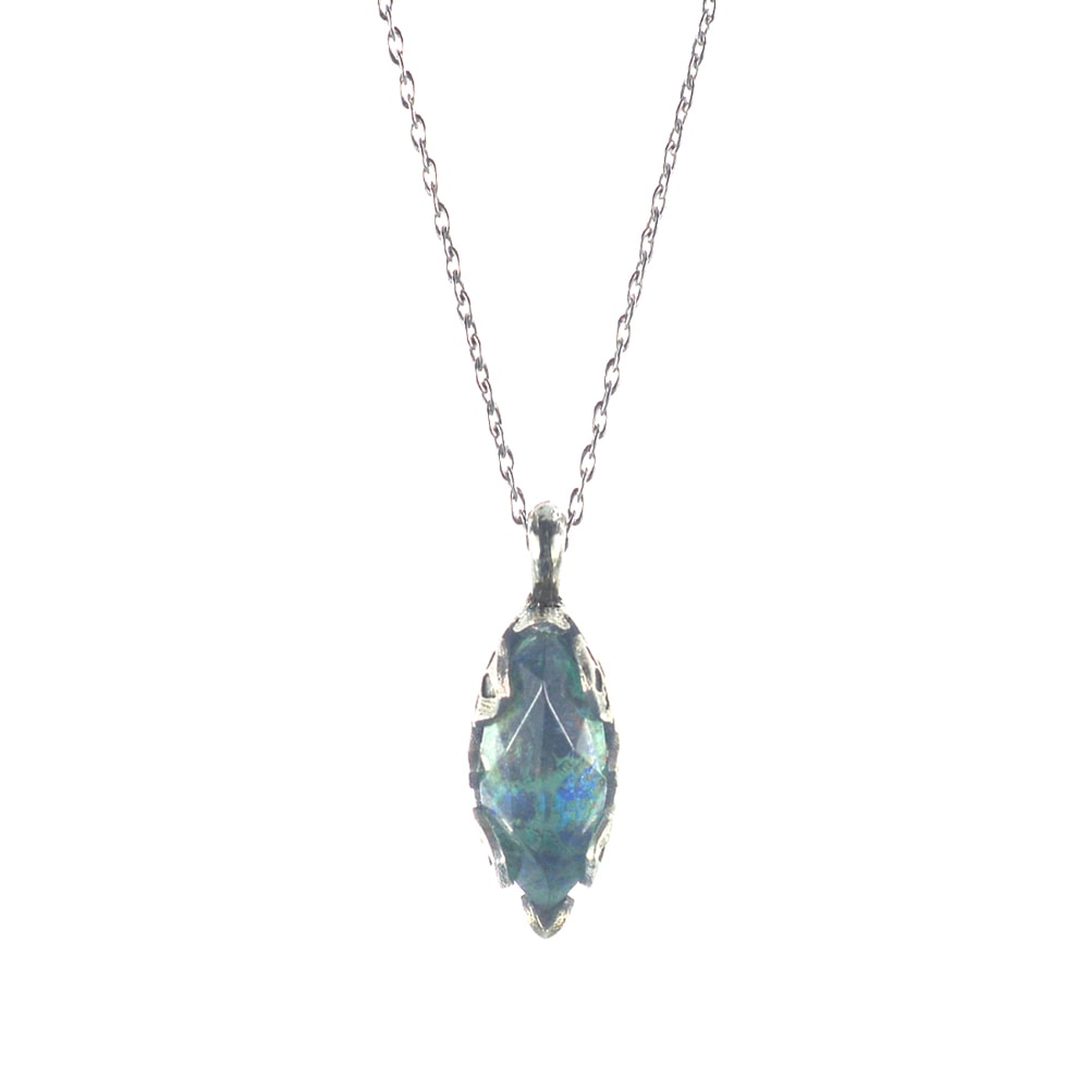 Ασημένιο 925 μενταγιόν με αζουρίτη