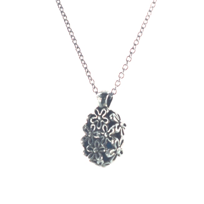 Ασημένιο 925 μενταγιόν με ρουμπίνι - Image 2