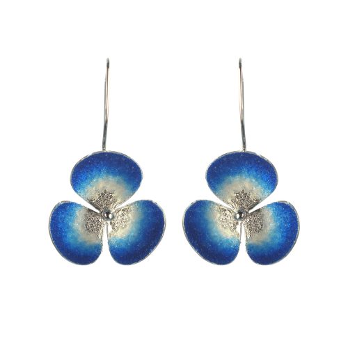 Ασημένια 925 σκουλαρίκια λουλούδια