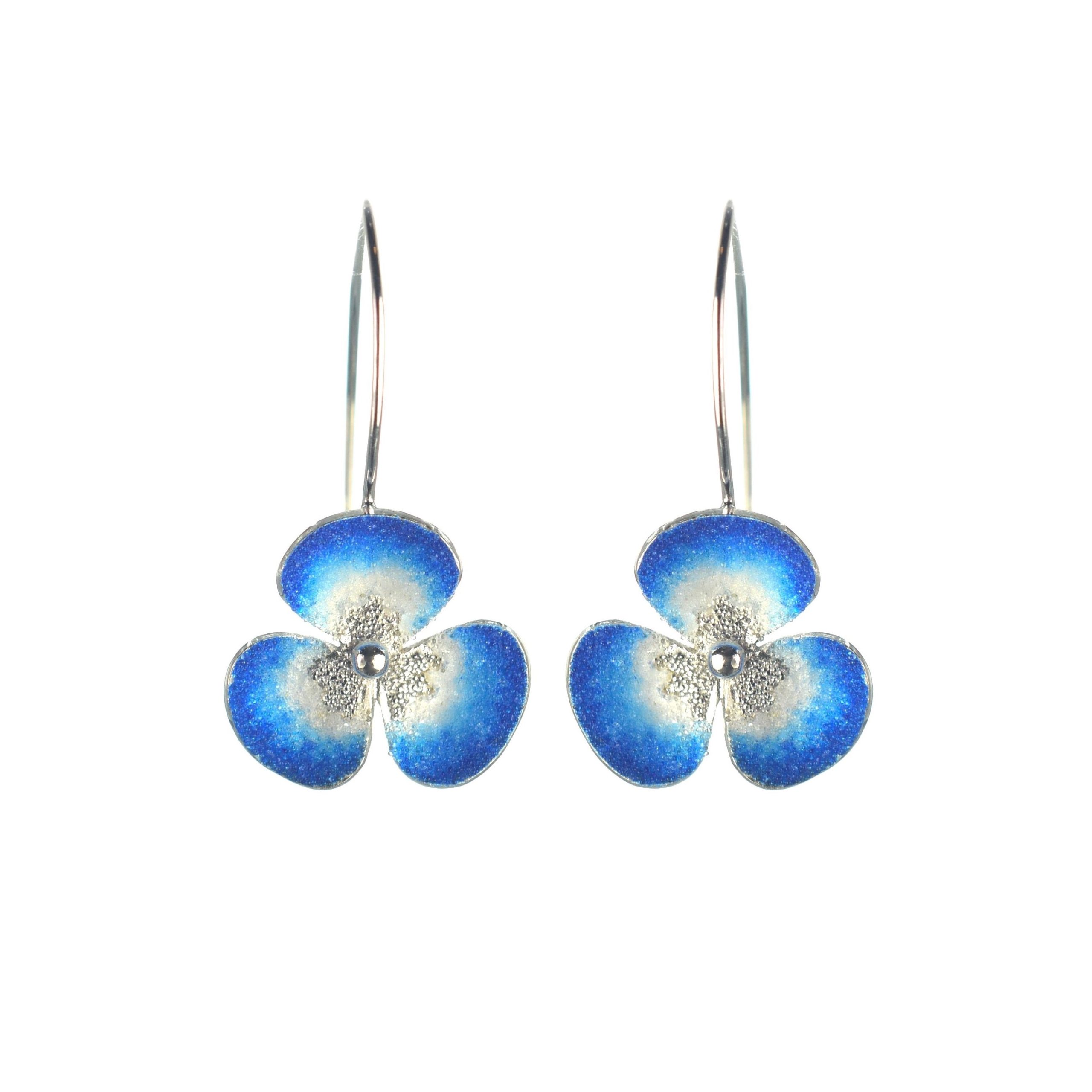 Ασημένια 925 σκουλαρίκια λουλούδια