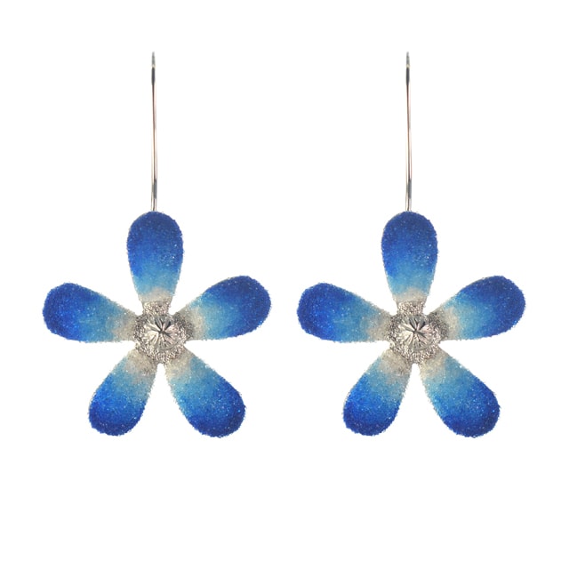 Ασημένια 925 σκουλαρίκια λουλούδια