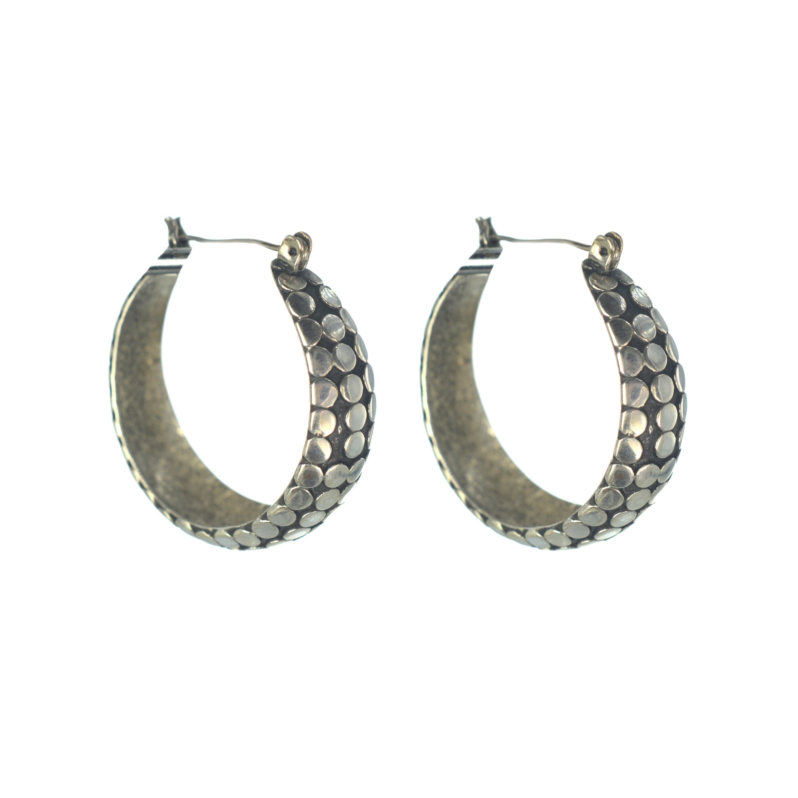 Ασημένια 925 σκουλαρίκια κρίκοι