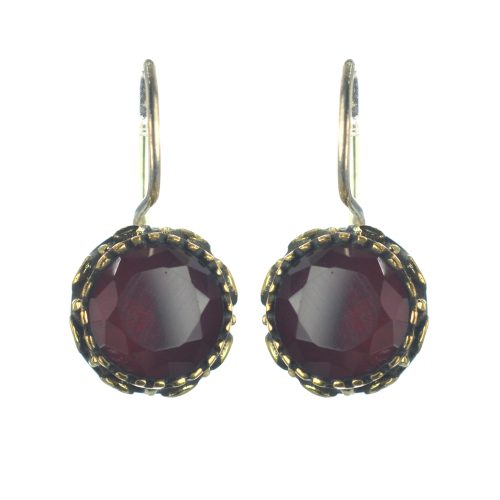 Ασημένια 925 σκουλαρίκια με ζιργκόν