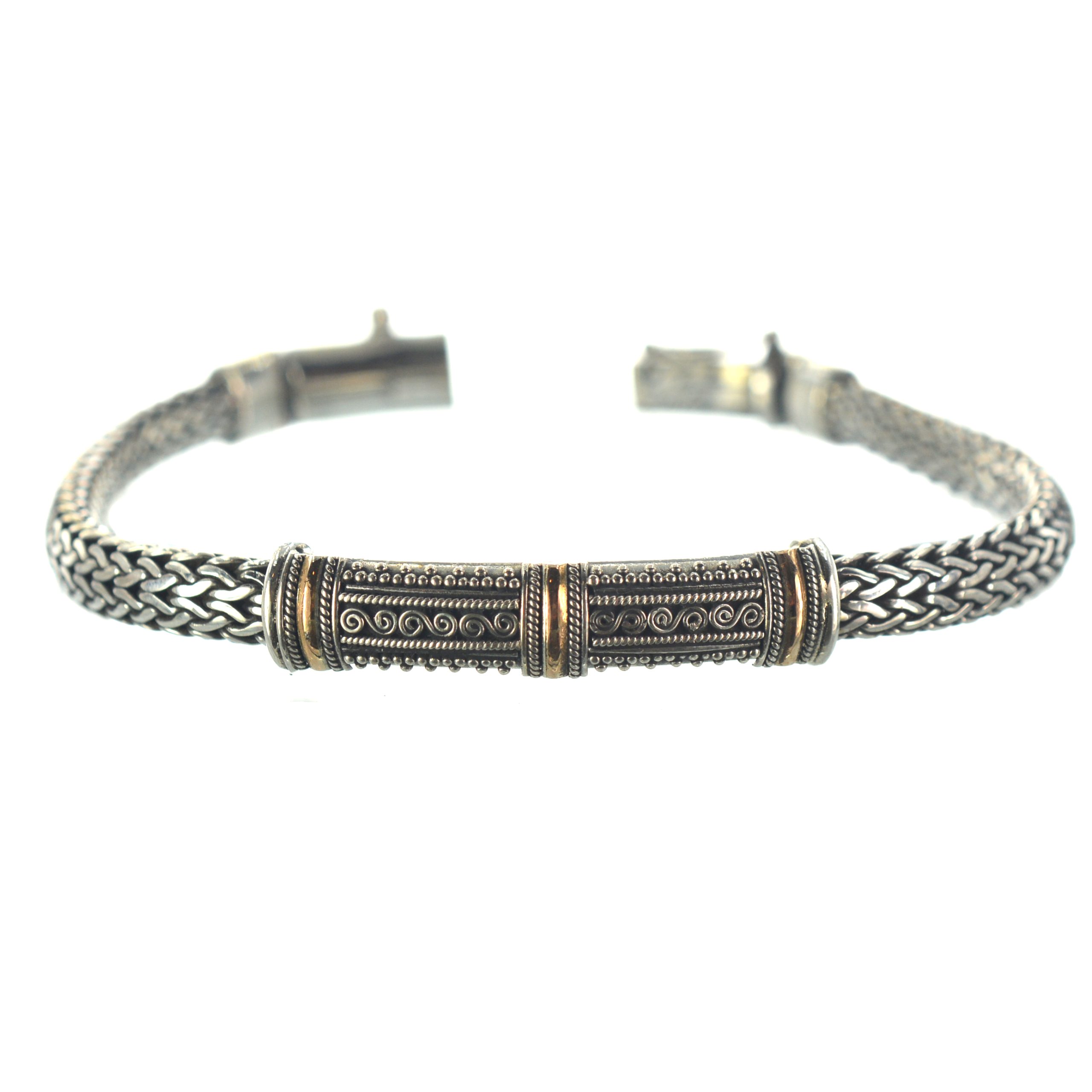 Ασημένιο 925 βραχιόλι με τεχνική φιλιγκράν