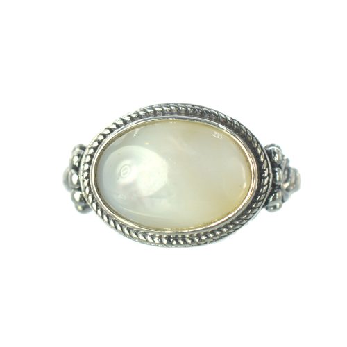 Ασημένιο 925 δαχτυλίδι με φίλντισι