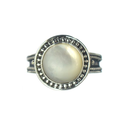 Ασημένιο 925 δαχτυλίδι με φίλντισι