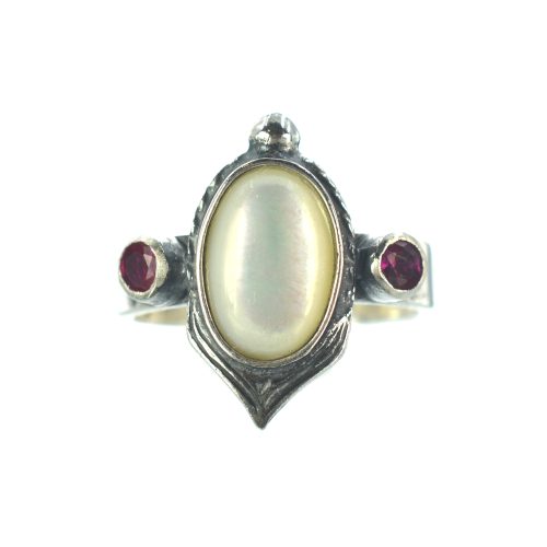 Ασημένιο 925 δαχτυλίδι με φίλντισι