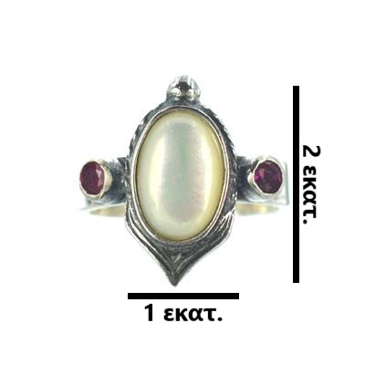 Ασημένιο 925 δαχτυλίδι με φίλντισι - Image 3