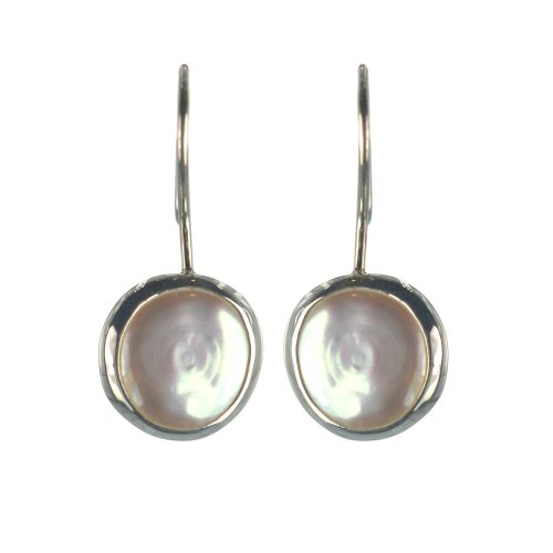 Ασημένια 925 σκουλαρίκια με φίλντισι