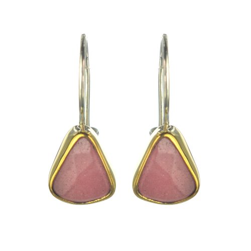 Ασημένια 925 σκουλαρίκια με αχάτη