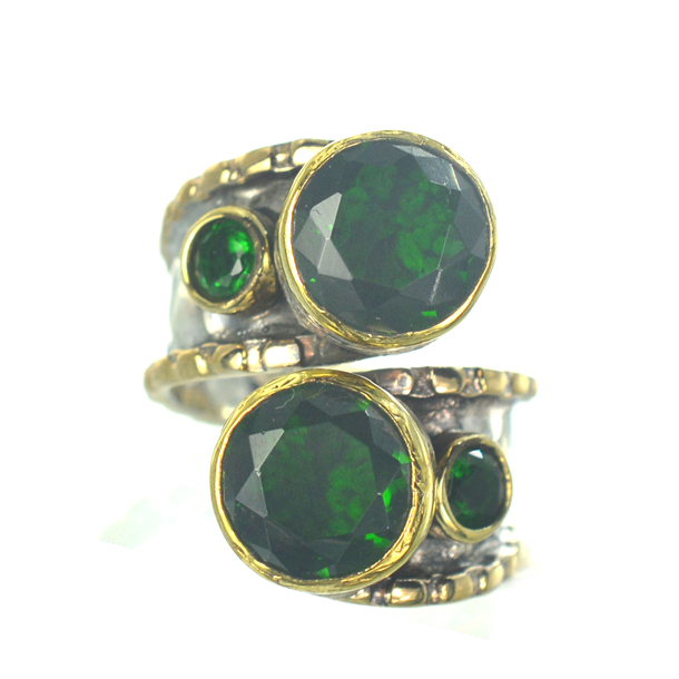 Ασημένιο 925 δαχτυλίδι με ζιργκόν