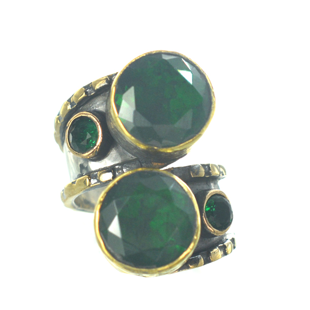 Ασημένιο 925 δαχτυλίδι με ζιργκόν