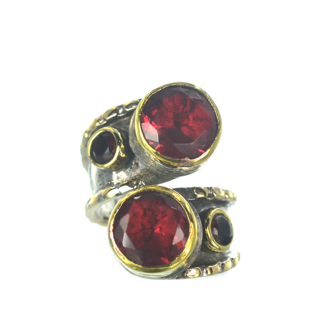 Ασημένιο 925 δαχτυλίδι με ζιργκόν