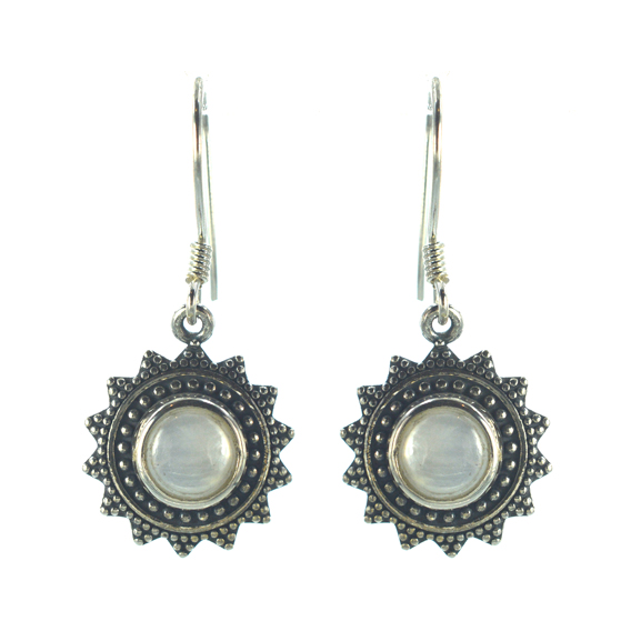 Ασημένια 925 σκουλαρίκια με φίλντισι