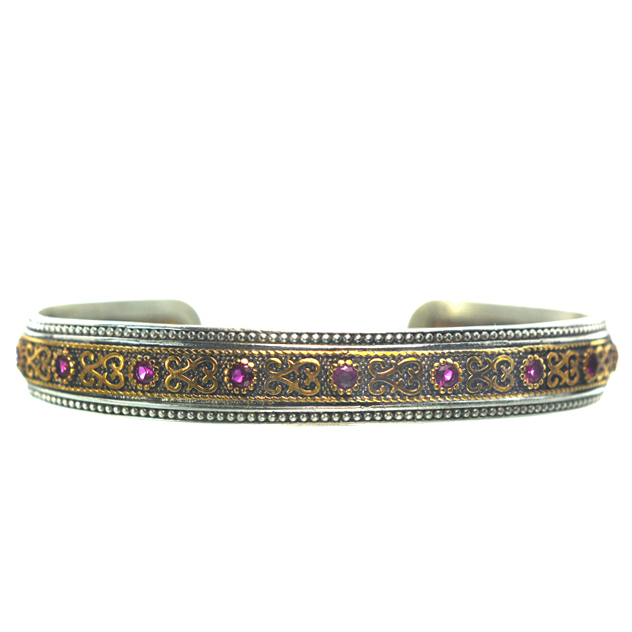 Ασημένιο 925 βραχιόλι με ζιργκόν