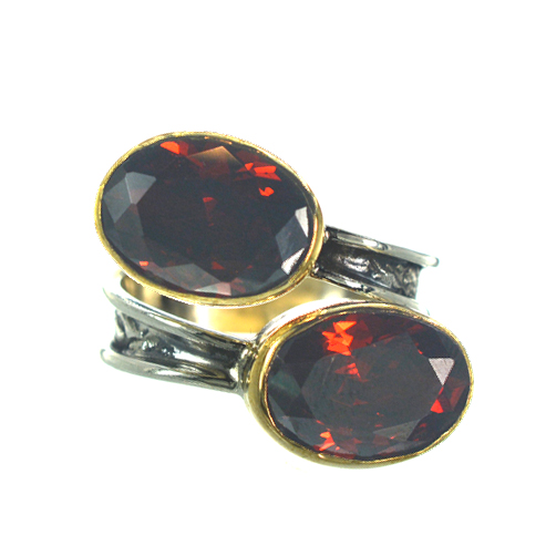 Ασημένιο 925 δαχτυλίδι με ζιργκόν