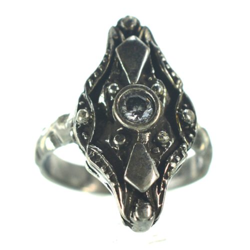 Ασημένιο 925 Δαχτυλίδι με Ζιργκόν