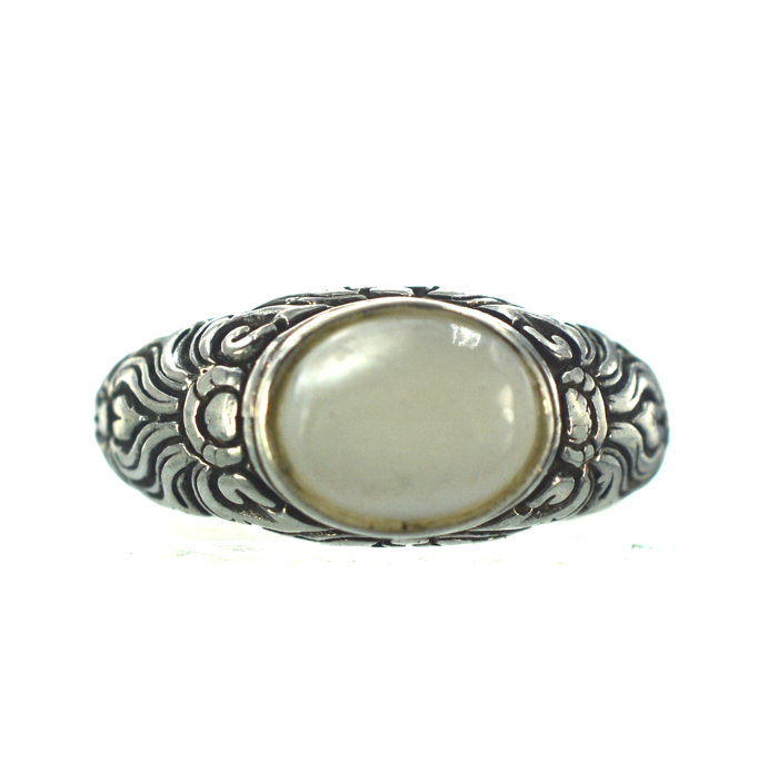 Ασημένιο 925 Δαχτυλίδι με Φίλντισι