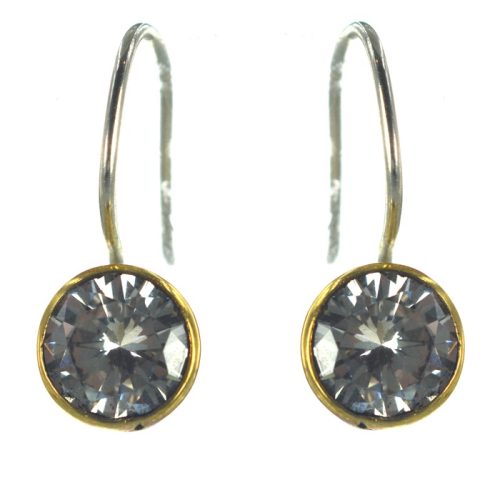 Ασημένια 925 Σκουλαρίκια με Ζιργκόν