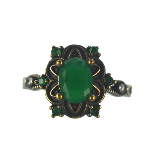 Ασημένιο 925 Δαχτυλίδι με Ζιργκόν