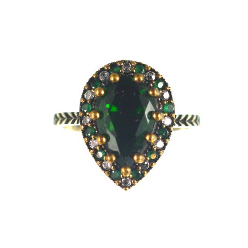 Ασημένιο 925 Δαχτυλίδι με Ζιργκόν