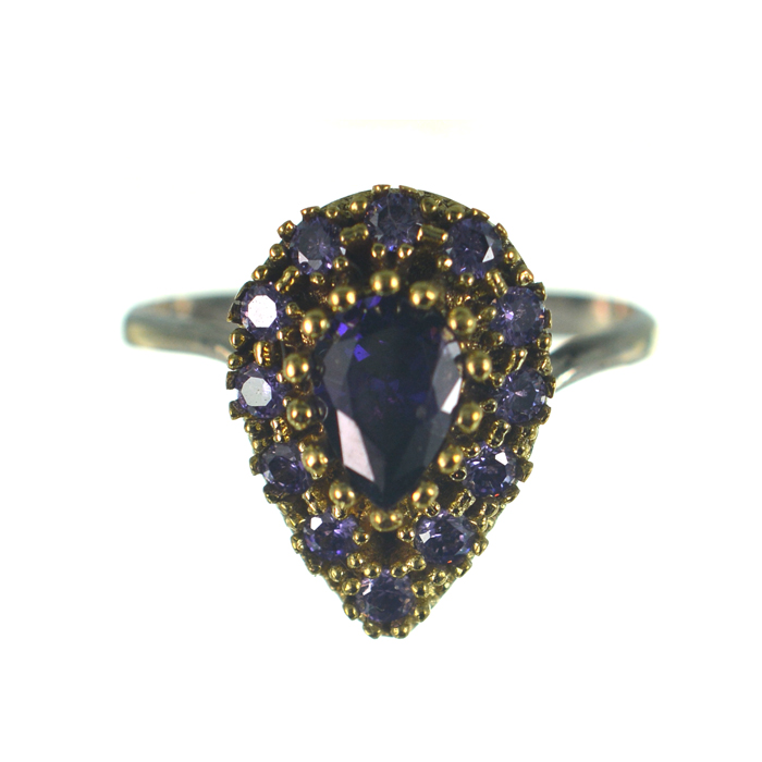 Ασημένιο 925 Δαχτυλίδι με Ζιργκόν