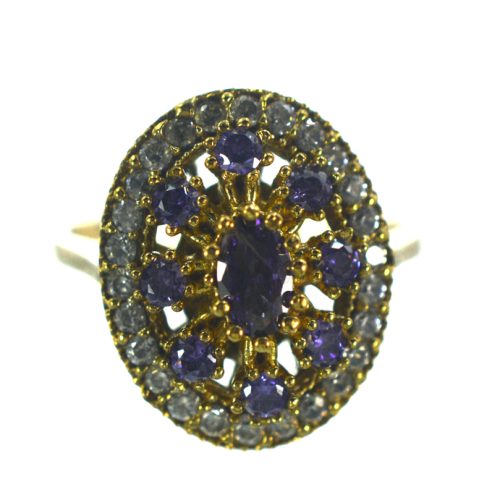 Ασημένιο 925 Δαχτυλίδι με Ζιργκόν