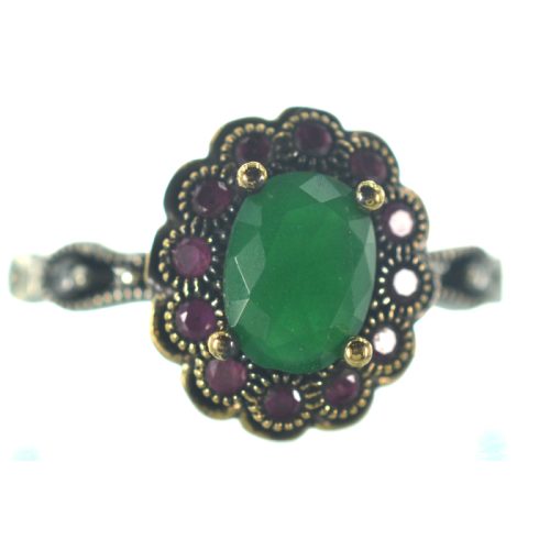 Ασημένιο 925 Δαχτυλίδι με Ζιργκόν