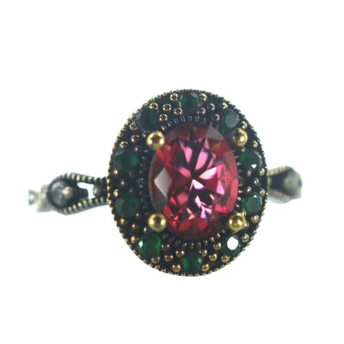 Ασημένιο 925 Δαχτυλίδι με Ζιργκόν