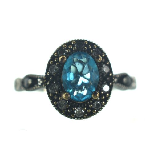 Ασημένιο 925 Δαχτυλίδι με Ζιργκόν