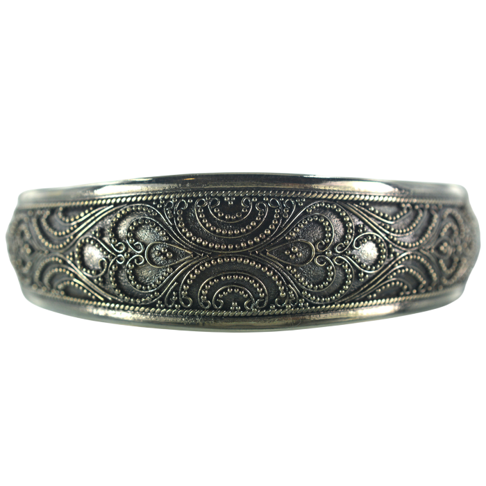 Ασημένιο 925 Χειροποίητο Βραχιόλι με Υψηλή Τεχνική Φιλιγκράν