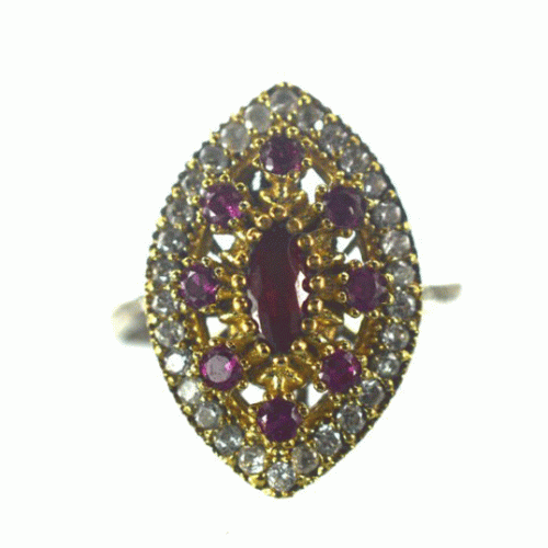 Ασημένιο 925 Δαχτυλίδι με Ζιργκόν