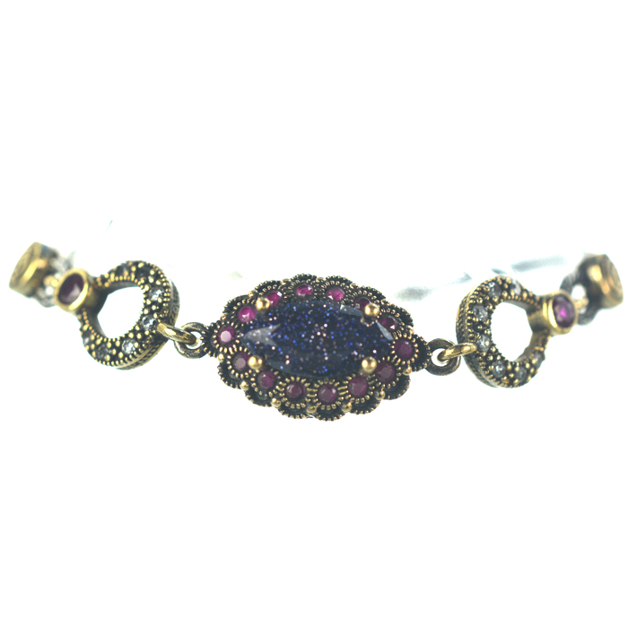 Ασημένιο 925 βραχιόλι με ζιργκόν