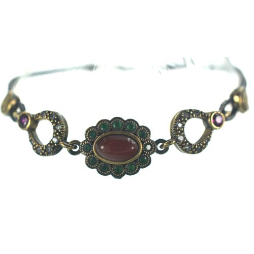 Ασημένιο 925 βραχιόλι με ζιργκόν