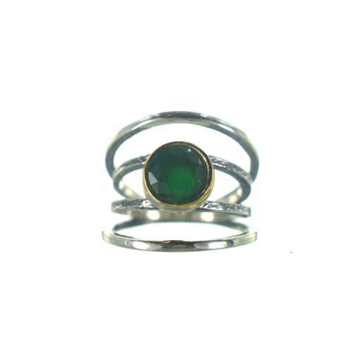 Ασημένιο 925 Δαχτυλίδι με Ζιργκόν