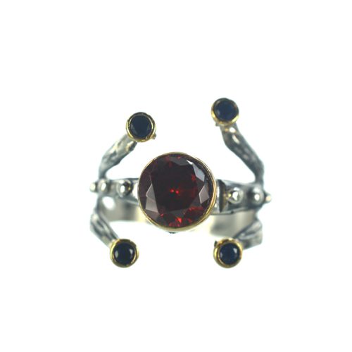 Ασημένιο 925 Δαχτυλίδι με Ζιργκόν