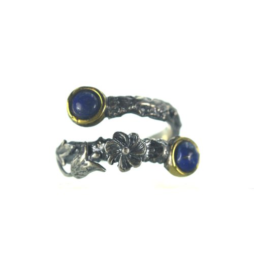 Ασημένιο 925 Δαχτυλίδι με Λάπις Λάζουλι