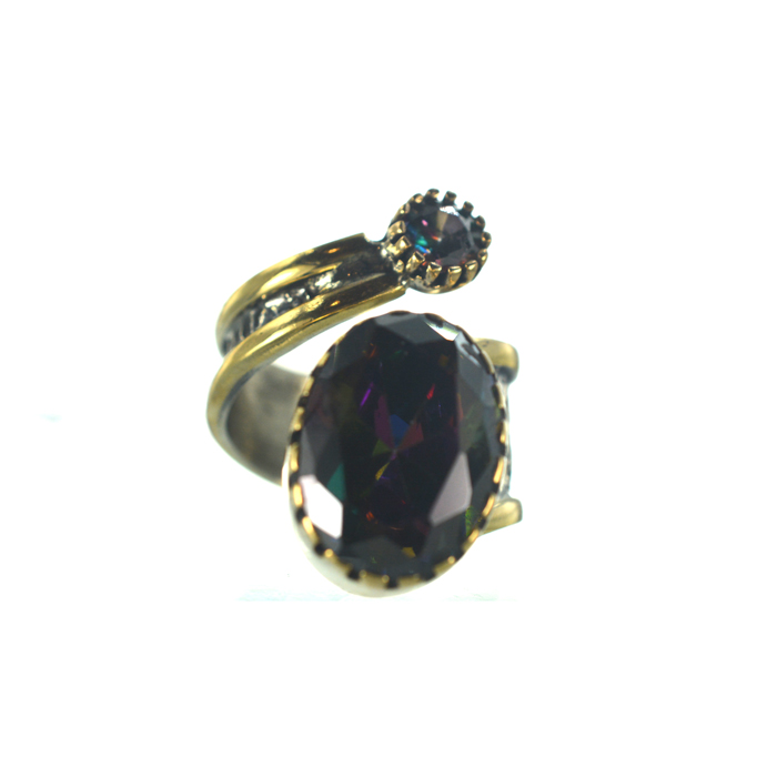 Ασημένιο 925 Δαχτυλίδι με Ζιργκόν