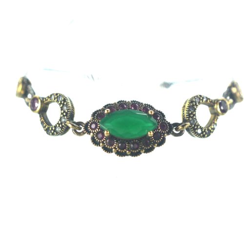 Ασημένιο 925 βραχιόλι με ζιργκόν