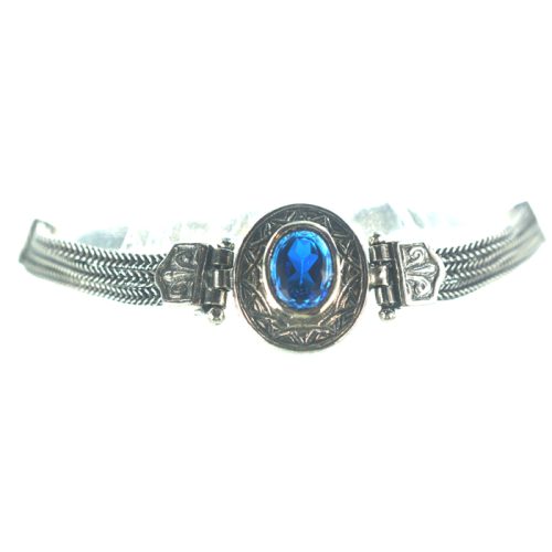 Ασημένιο 925 βραχιόλι αλυσιδωτό με ζιργκόν