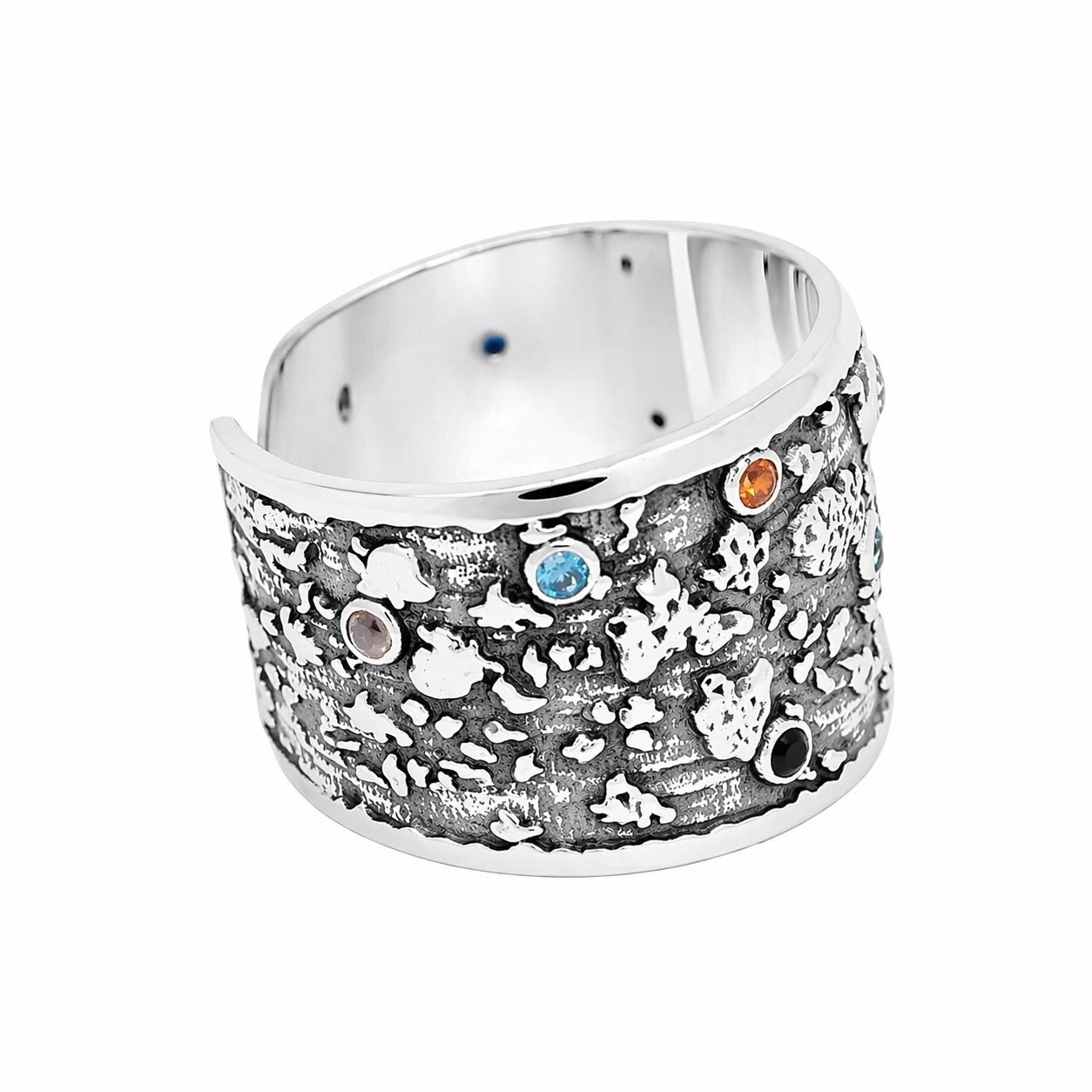 Βυζαντινό Ασημένιο 925 Δαχτυλίδι με Ζιργκόν - Image 2