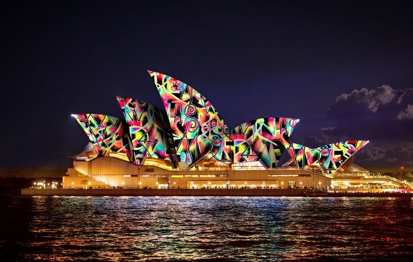 Installazioni Luminose di Vivid Sydney