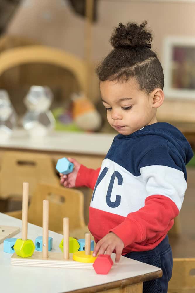 Children's early learning activities at Thrive Childcare in the UK, promoting child development, education, and play-based learning for toddlers and young children.