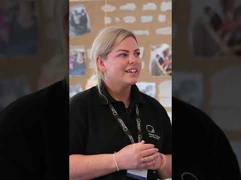 Responsive childcare staff member engaging with children at Thrive Childcare, promoting a supportive and caring learning environment.